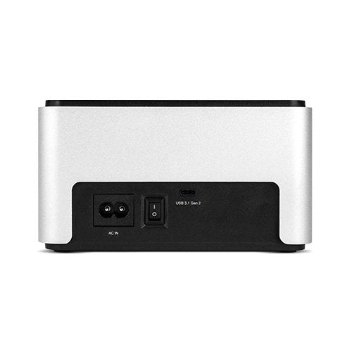 Owc Owctcdrvdck Base De Conexión Para Disco Duro Usb 3.2 Gen 2 (3.1 Gen 2) Type-C Negro, Plata