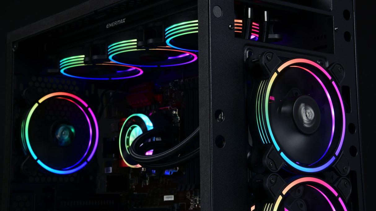 EAN 4713157723987 - Enermax T.B.RGB AD. Carcasa del ordenador Ventilador 12 cm Negro imagen 7