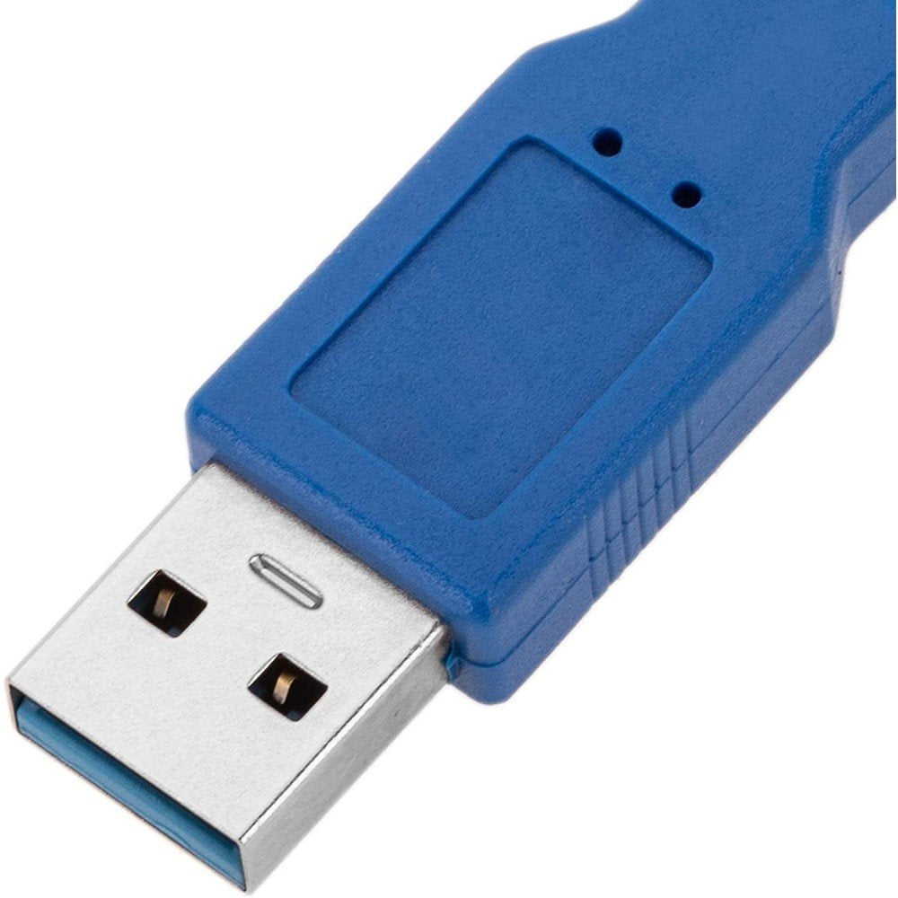 Techly 1.0m Usb 3.0 A M/F Cable Usb 1 M 3.2 Gen 1 (3.1 Gen 1) Usb A Azul