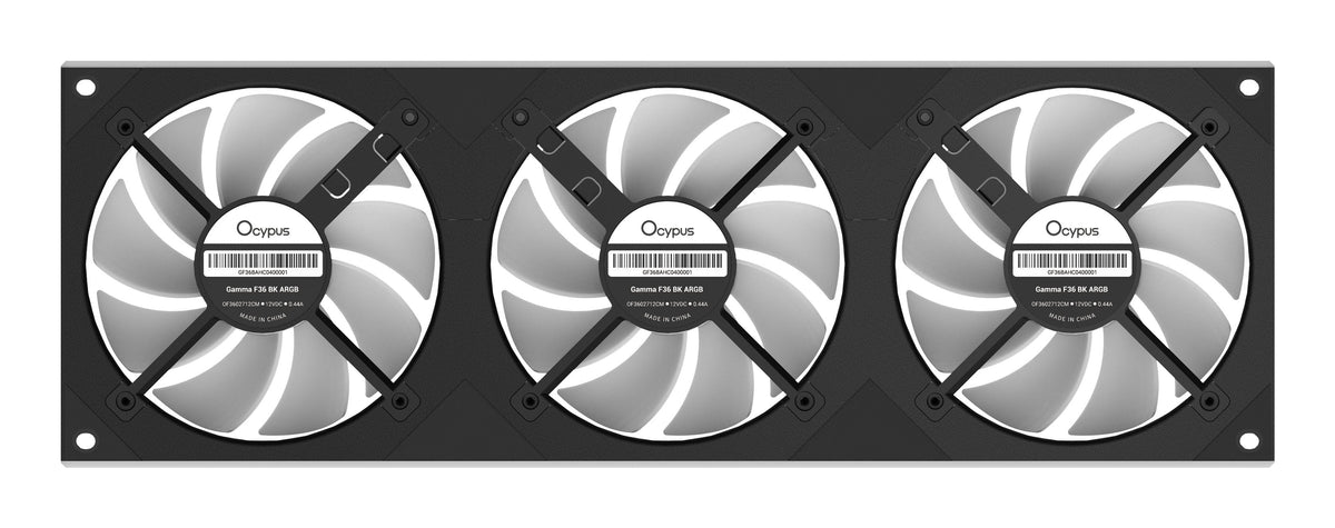 Ocypus Gamma F36 Argb (Negro, 360 Mm) Gamma-F36-Bk3am00x-Gl