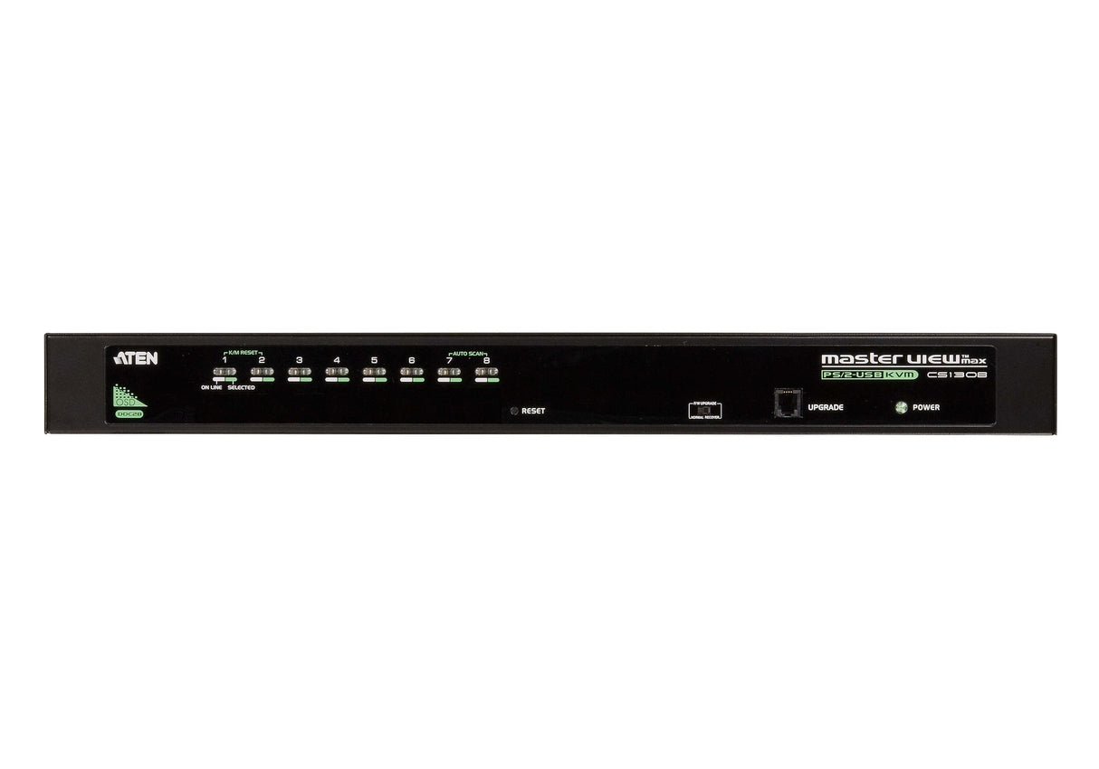 EAN 4710423775916 - ATEN CS1308-AT-G interruptor KVM Montaje en rack Negro imagen 3