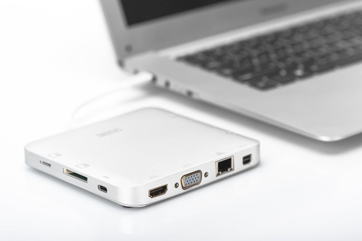 EAN 4016032435396 - Digitus DA-70863 base para portátil y replicador de puertos Alámbrico USB 3.2 Gen 2 (3.1 Gen 2) Type-C Pl imagen 2