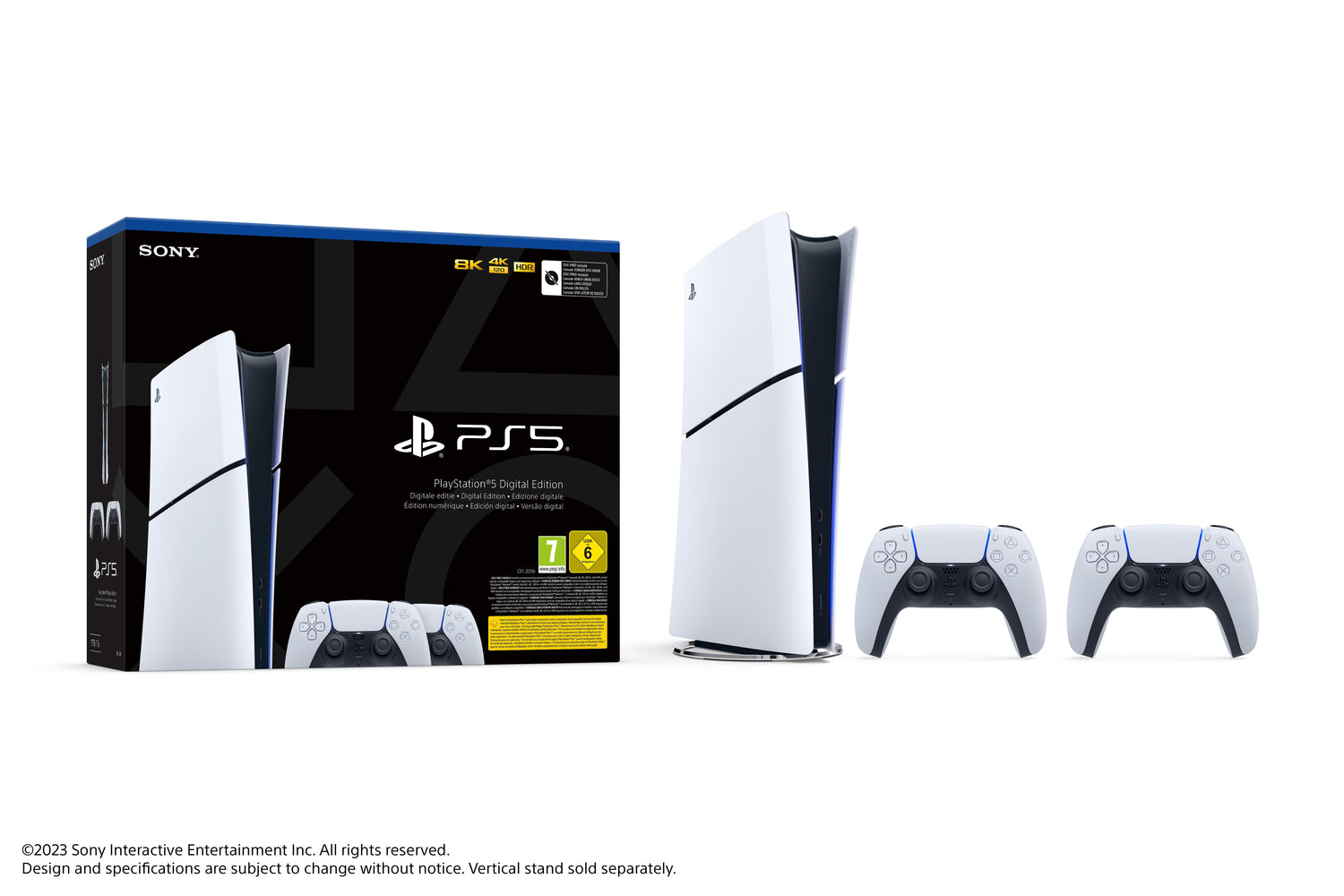 EAN 0711719581574 - Sony Playstation 5 Slim 1,02 TB Wifi Negro, Blanco imagen 1