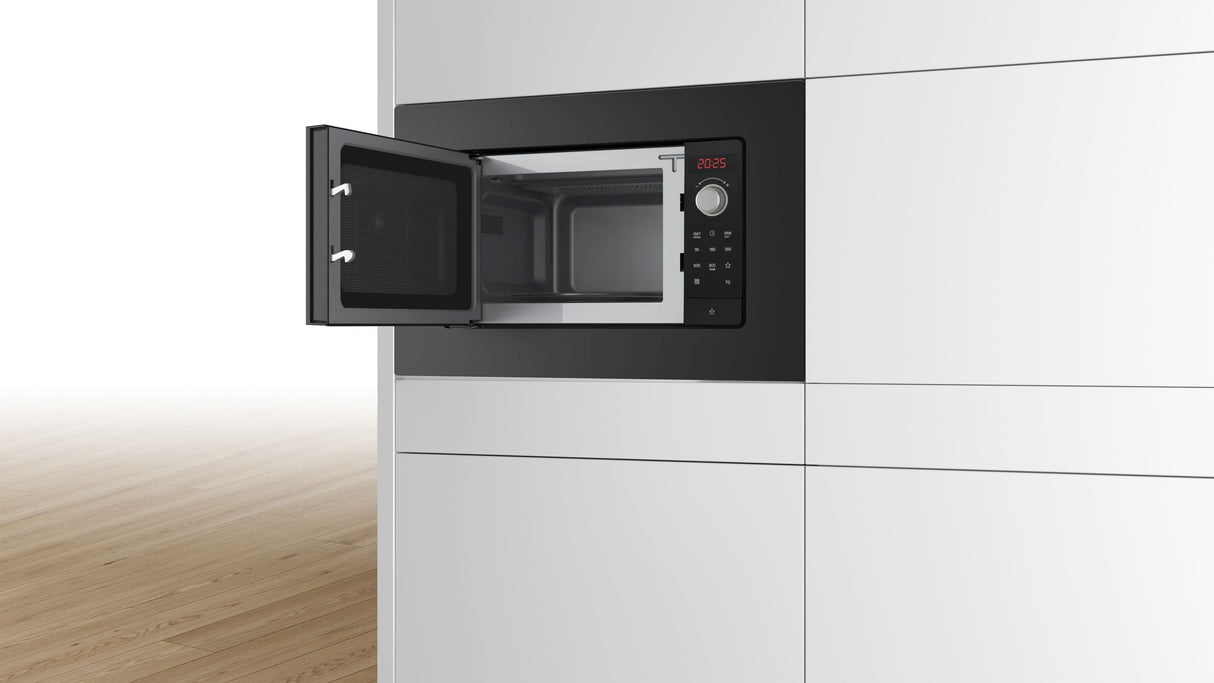 EAN 4242005291236 - Bosch Serie 2 BFL623MB3 microondas Negro Solo microondas Integrado 20 L 800 W imagen 3
