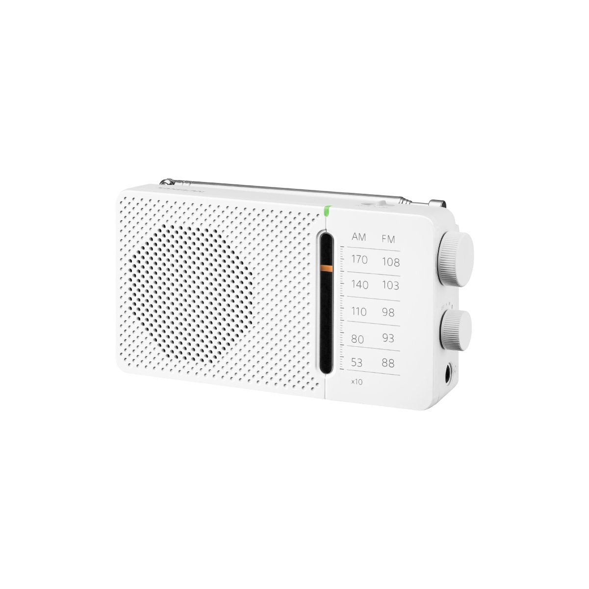 Sangean Sr-36 Blanco Radio Fm/Am Altavoz Integrado Antena Telescópica Salida Auriculares