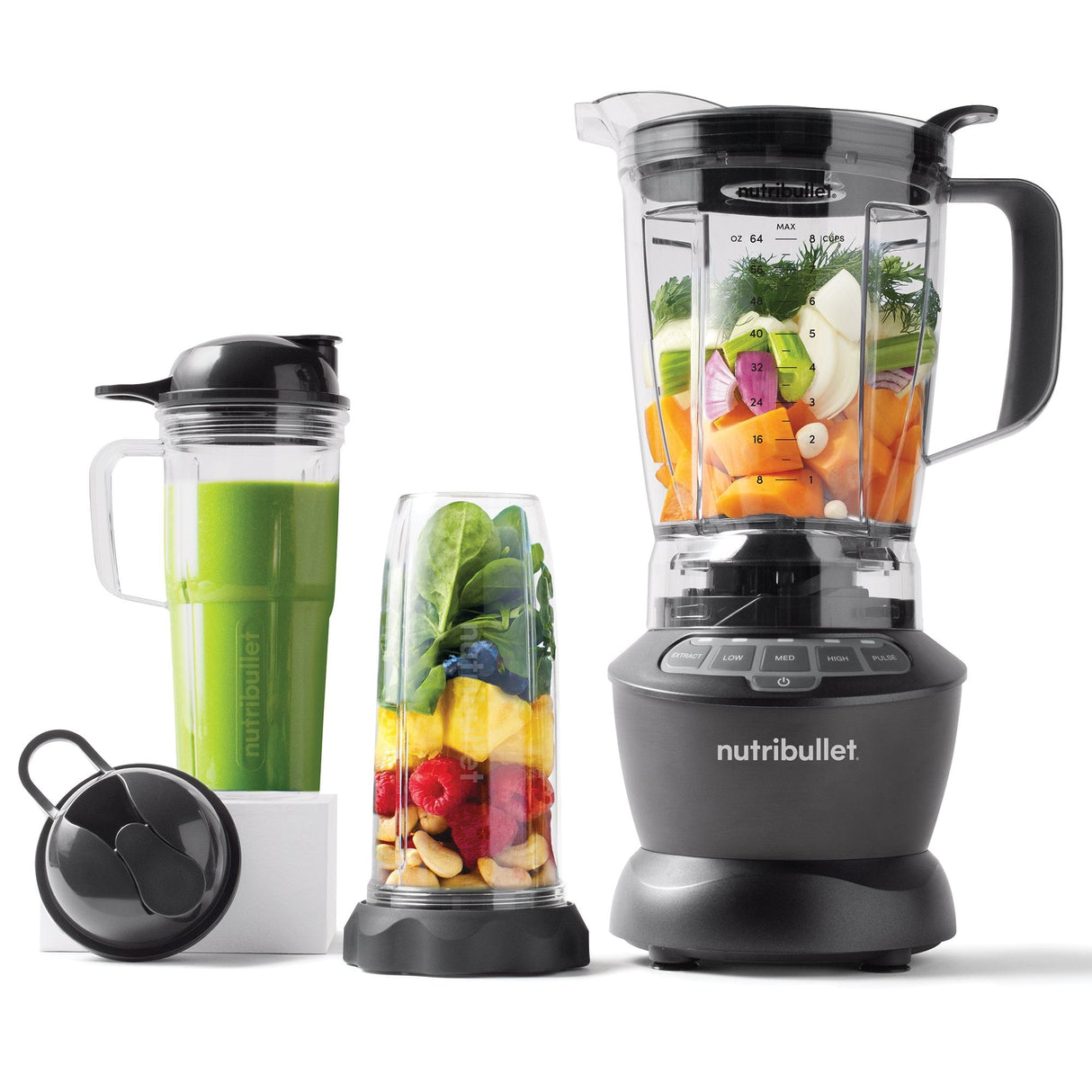 Batidora Nutribullet Nbf500dg 1,9 L De Vaso 1200 W Plata