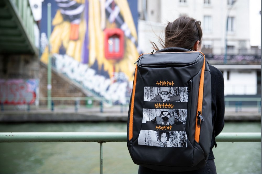 EAN 3328170286787 - Konix Naruto 43,2 cm (17") Mochila Negro imagen 10