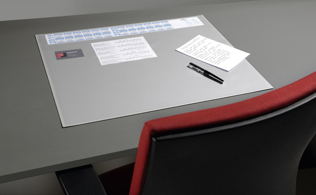 Durable Schreibtischmatte Con Transparenter