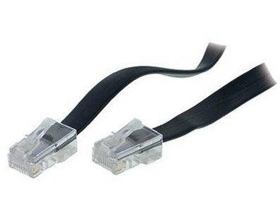 Modular-Anschlusscable Wemern-Mecker 8/8 > Wemern-Mecker 8/8 Negro 6,0m