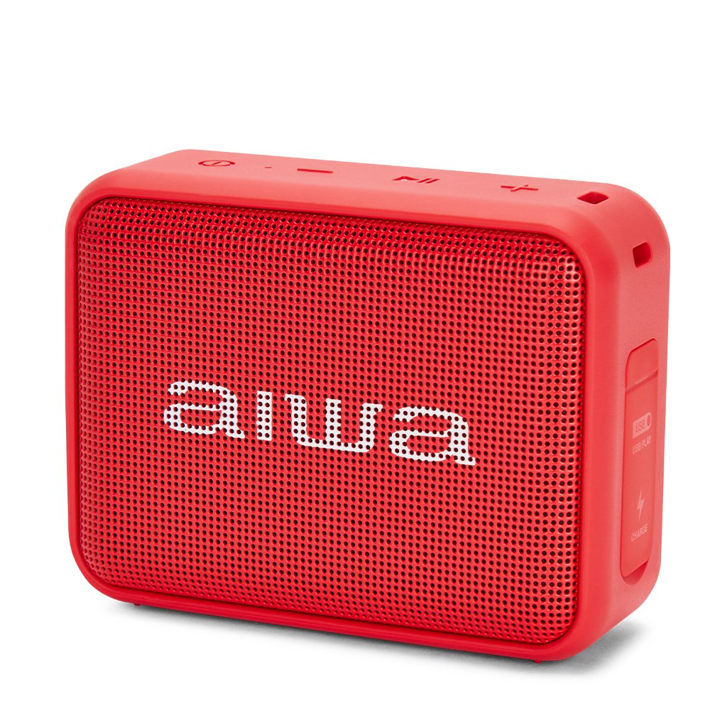 Altavoz Con Bluetooth Aiwa Bs-200rd 6w 1.0 Rojo