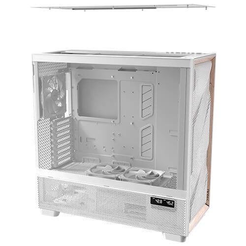 EAN 0761345101561 - Antec FLUX PRO White EUV Full Tower Blanco, Madera imagen 18
