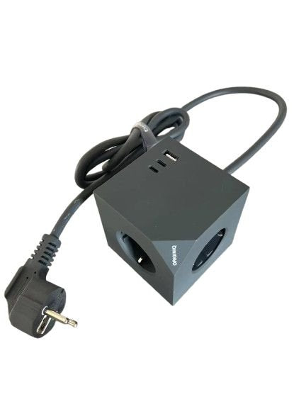 EAN 5715063506486 - Microconnect MC-CUBE015USBMAGNETIC base múltiple 1,5 m 3 salidas AC Gris imagen 1