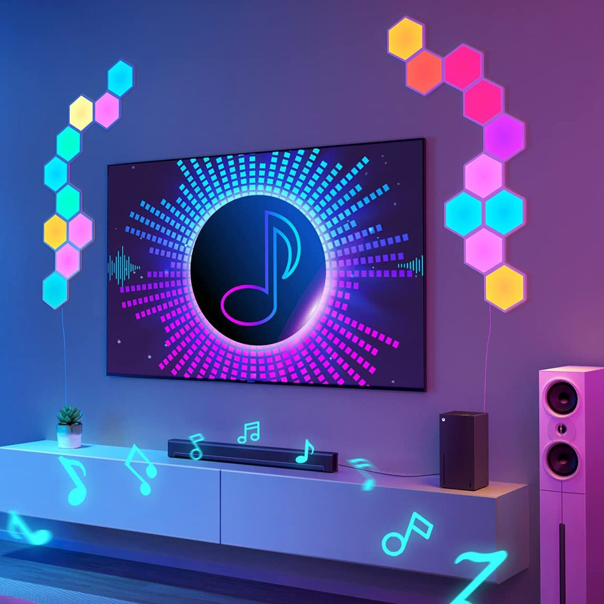 EAN 6974316994466 - Govee H6061 Panel inteligente Wi-Fi imagen 2
