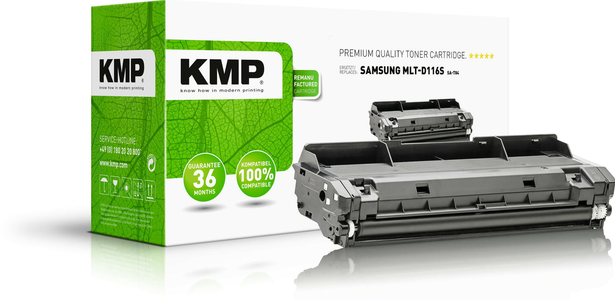 Kmp Toner Samsung Mlt-D116s Comp. Black 1200 S. Sa-T84