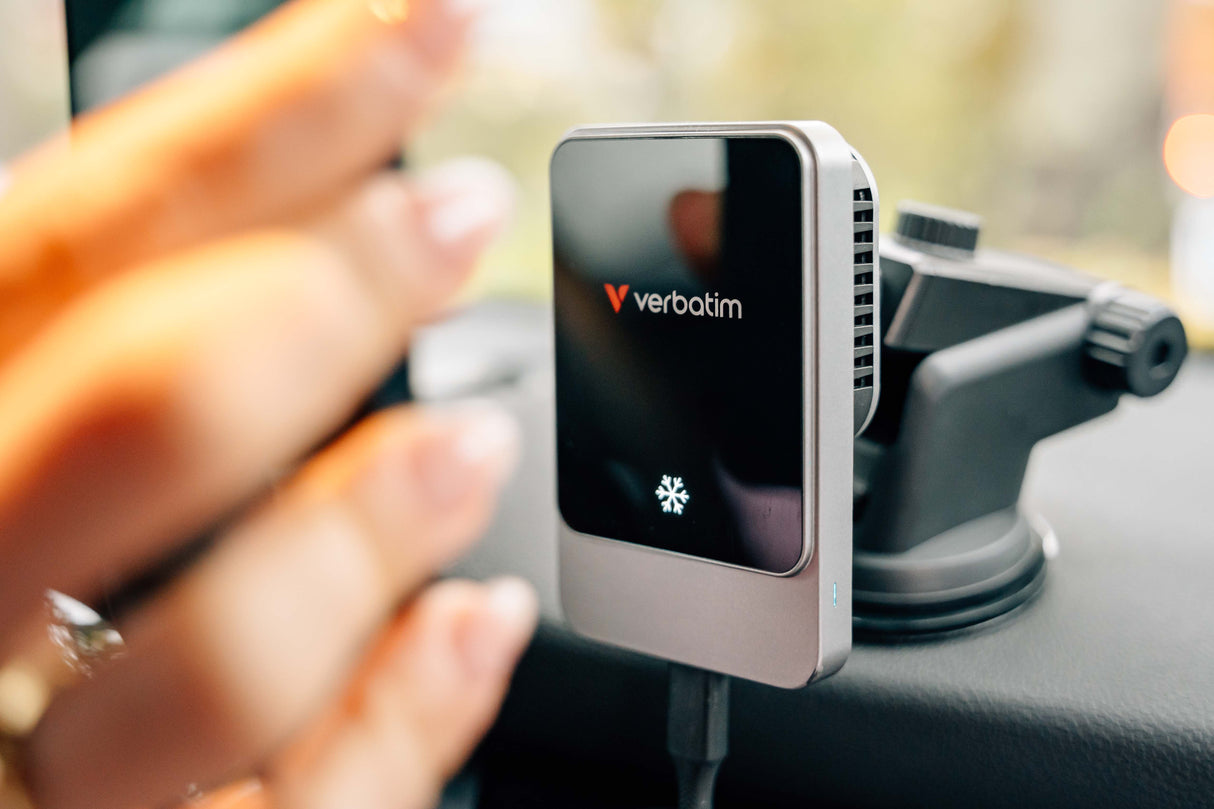 EAN 0023942318620 - Verbatim Charge 'n' Drive Smartphone Negro USB Cargador inalámbrico Carga rápida Auto imagen 3