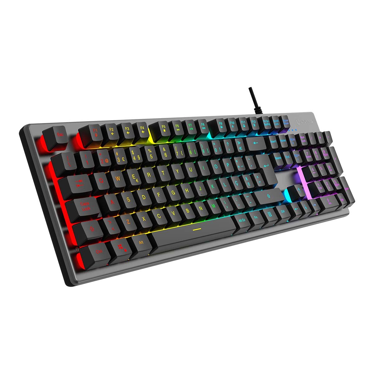 Teclado Portugues Unykach Nova 244 Gaming Uk505450