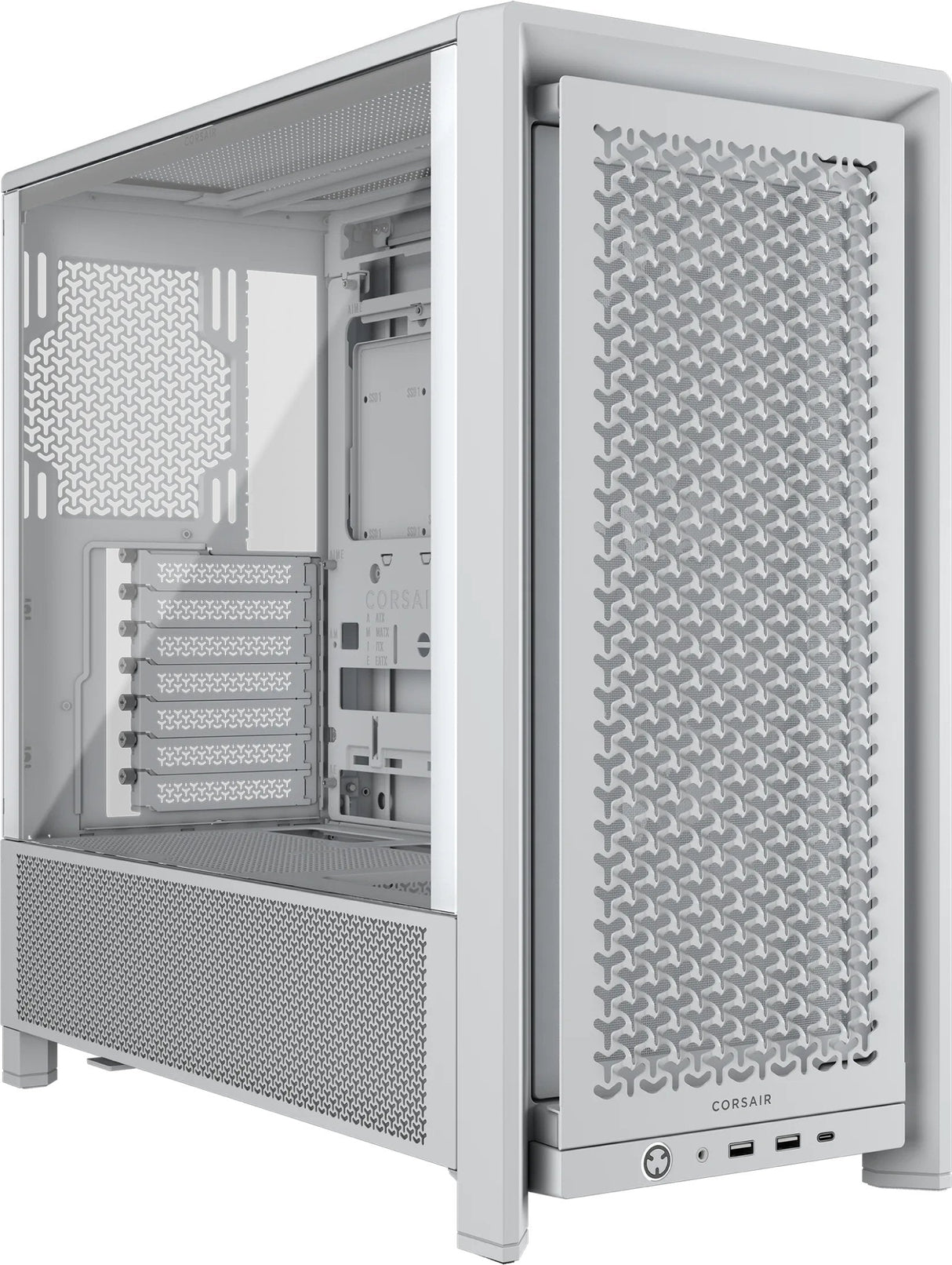 EAN 0840440496588 - Corsair FRAME 4000D RS Midi Tower Blanco imagen 1