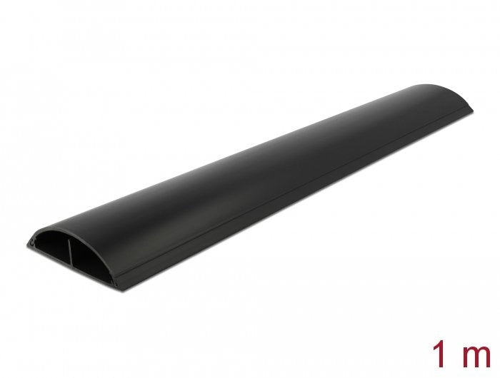 Delock Canaleta Autoadhesivo 89 X 21 Mm X 1 M Negro