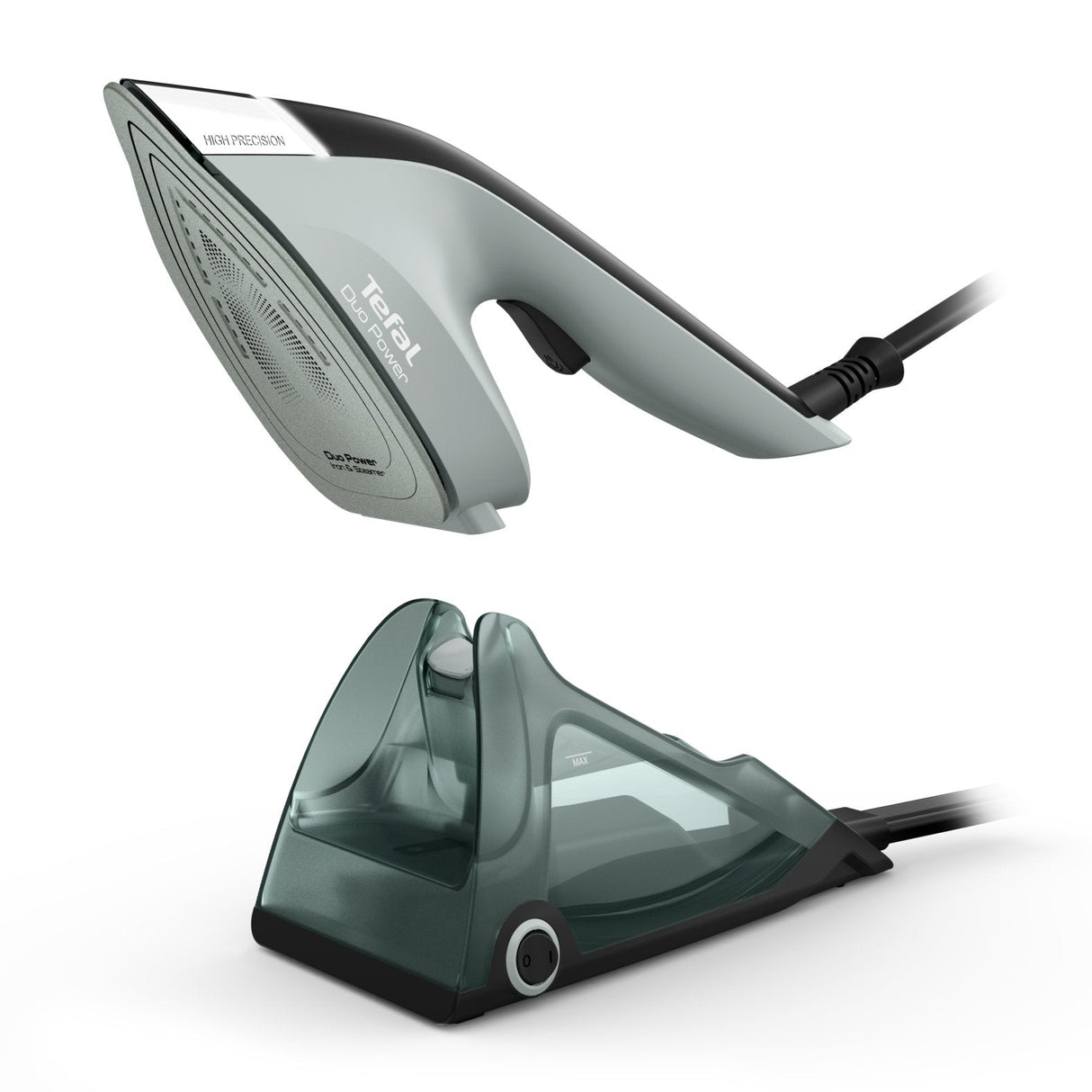 Tefal Jf4031e0 2-In-1 Vertical Steam Iron, Verde & Black