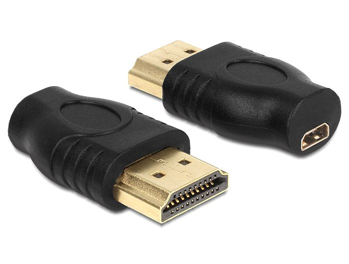 Delock Adaptador Higth Speed Hdmi A Macho Micro Hdmi D Hembra