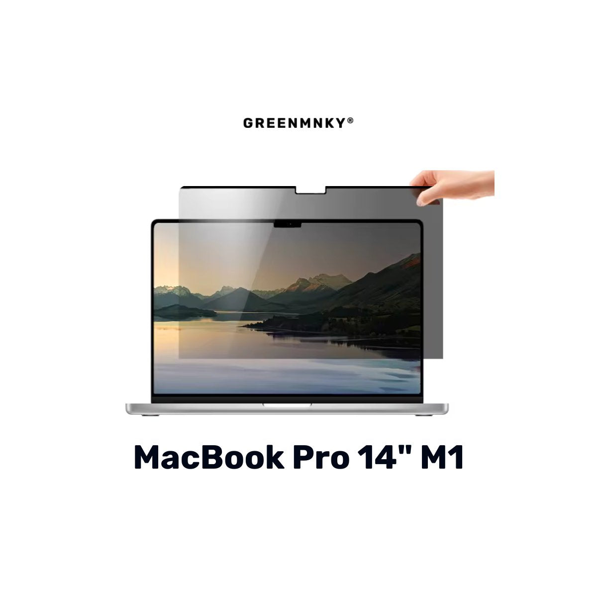 Verde Mnky Macbook Pro 14 M1/M2/M3 - Magnetic Privacy Film