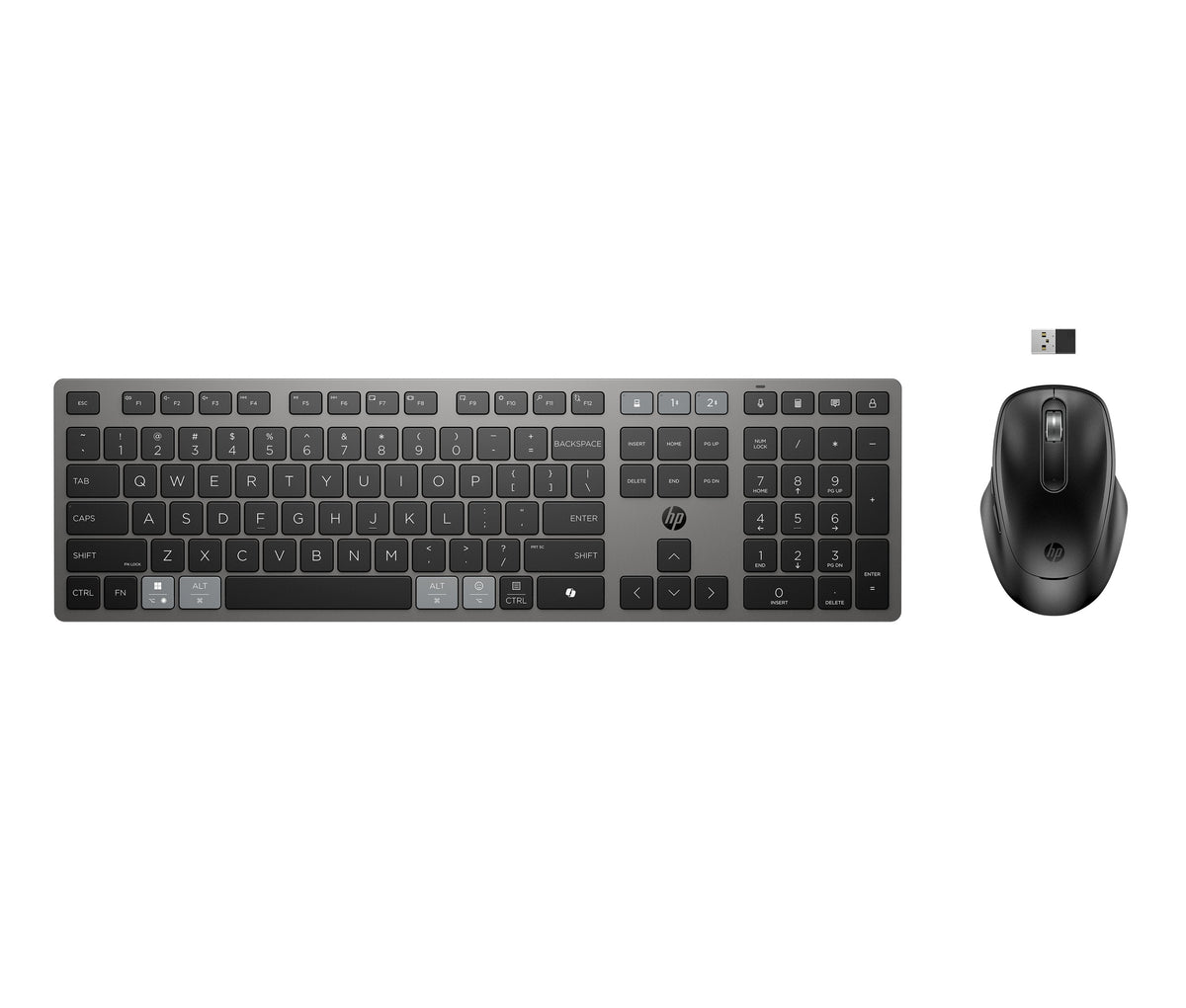 725 Multi-Device Rechargeable Wireless Keyboard And Mouse 9t5b0ut#Uuz