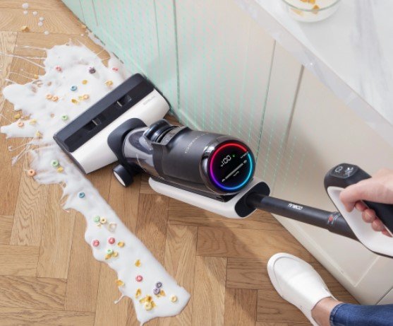 Aspirador Tineco Floor One S5 Negro, Blanco Sin Bolsa