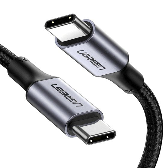 Ugreen 70427 Cable Usb 1 M Usb 2.0 Usb C Negro, Plata