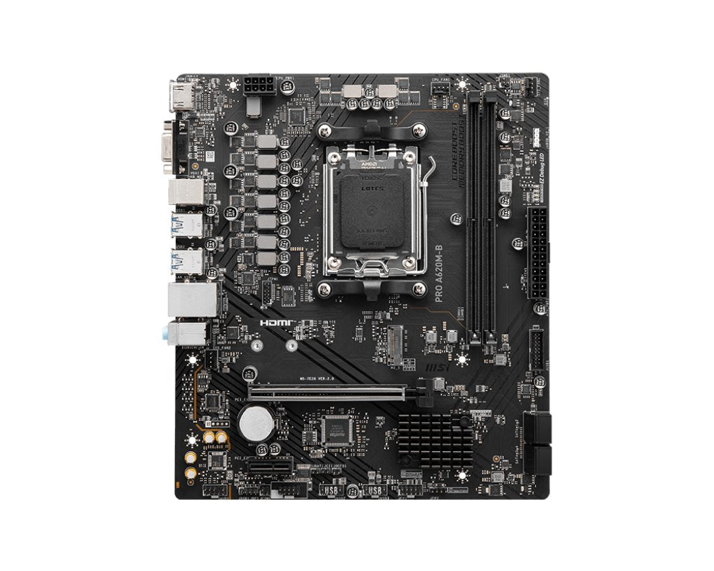 EAN 4711377276597 - MSI PRO A620M-B placa base AMD A620 Zócalo AM5 micro ATX imagen 2