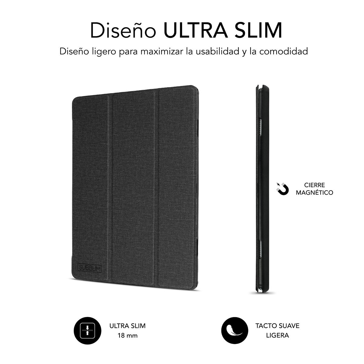 Funda Subblim Shock Case Cst-5sc110 Para Tablet Lenovo M10 Fhd Plus Tb-X606 De 10.3' Negra