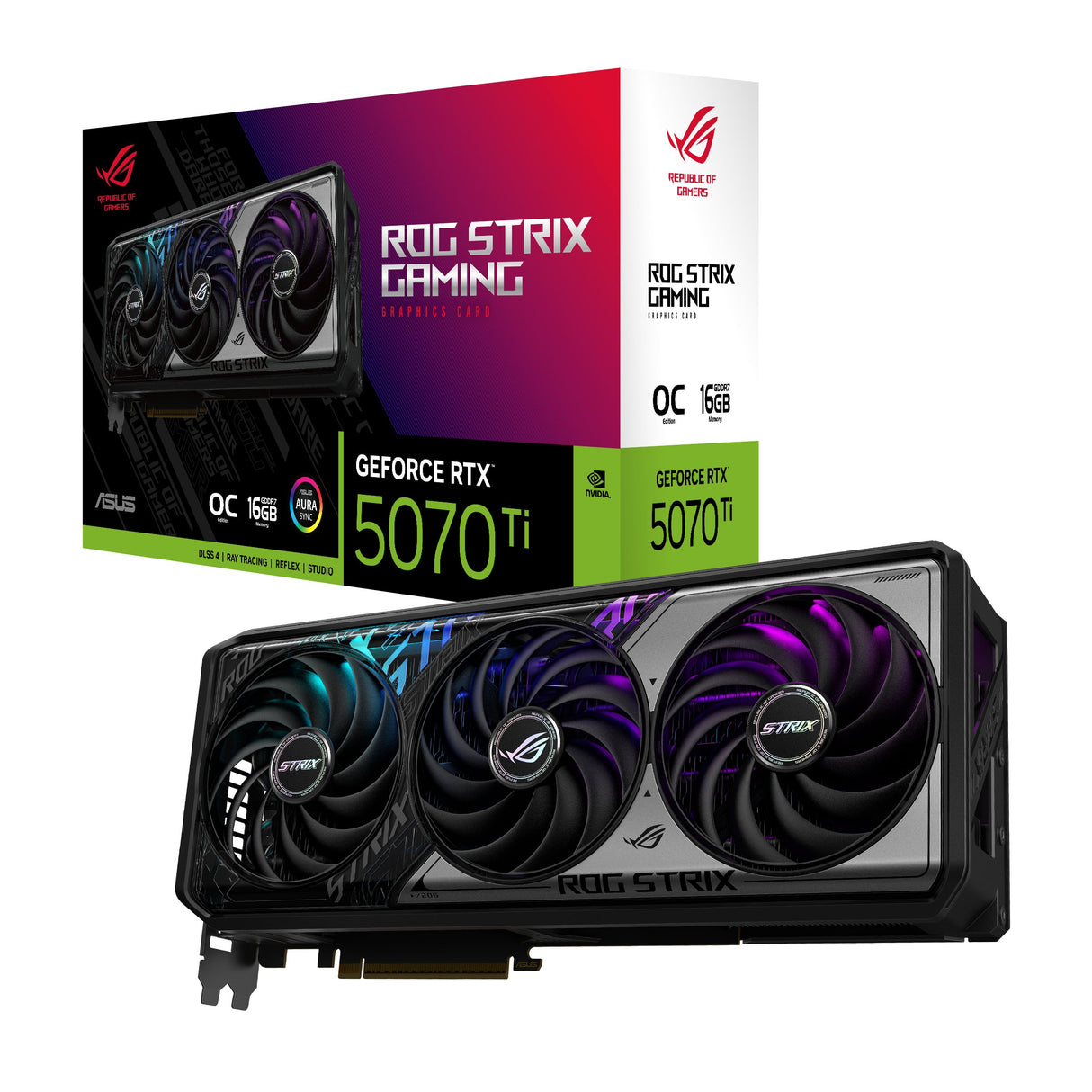 EAN 4711387920633 - ASUS ROG -STRIX-RTX5070TI-O16G-GAMING NVIDIA GeForce RTX 5070 Ti 16 GB GDDR7 imagen 12