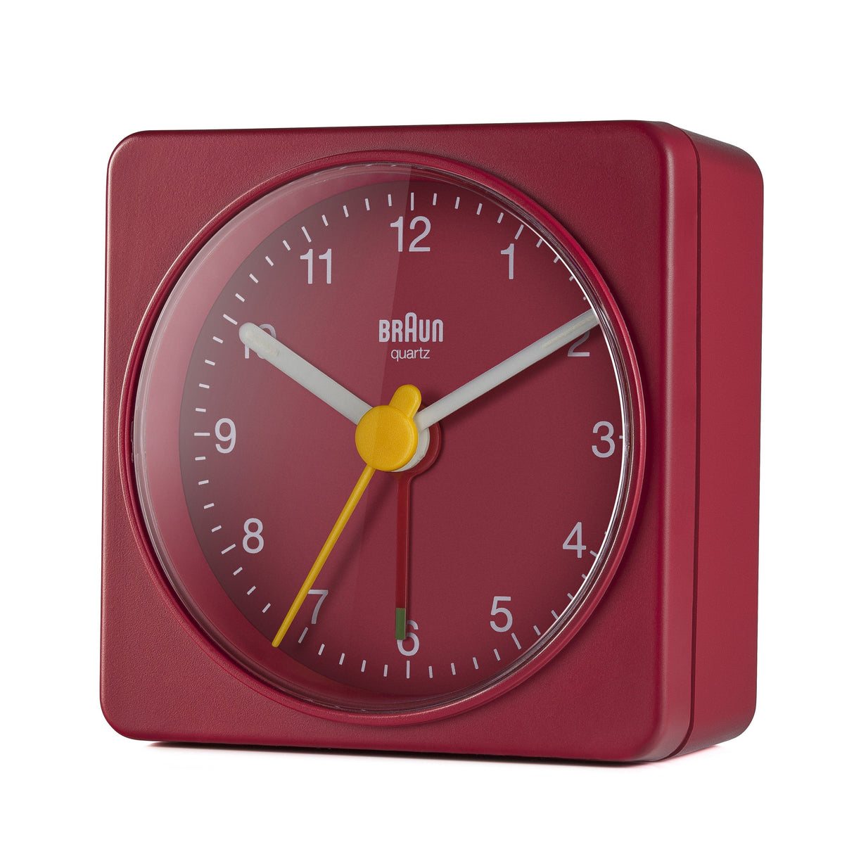 Braun Bc 02 R Reloj Despertador De Cuarzo Rojo