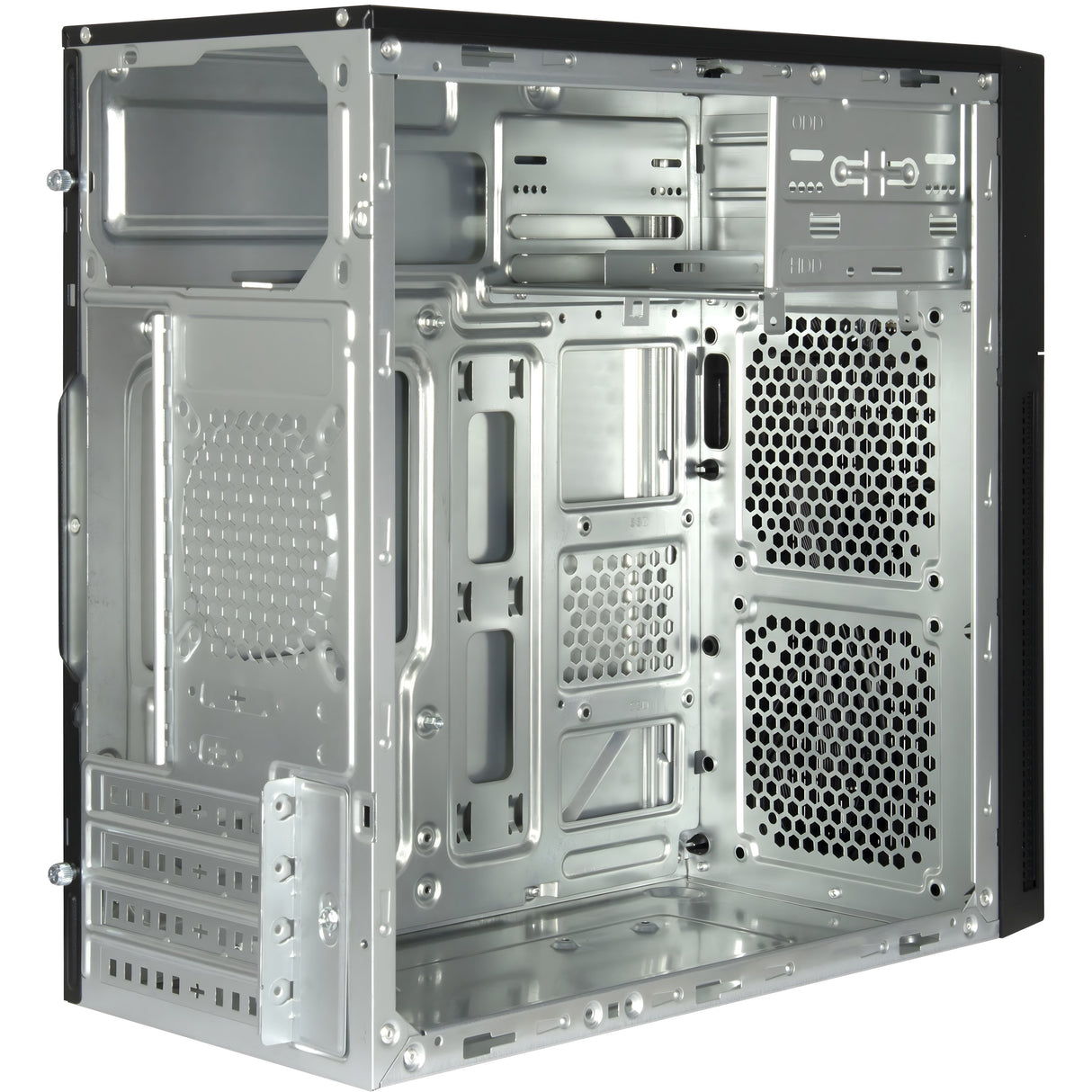 Inter-Tech It-6521 Recto, Caja Torre Negro 88881369