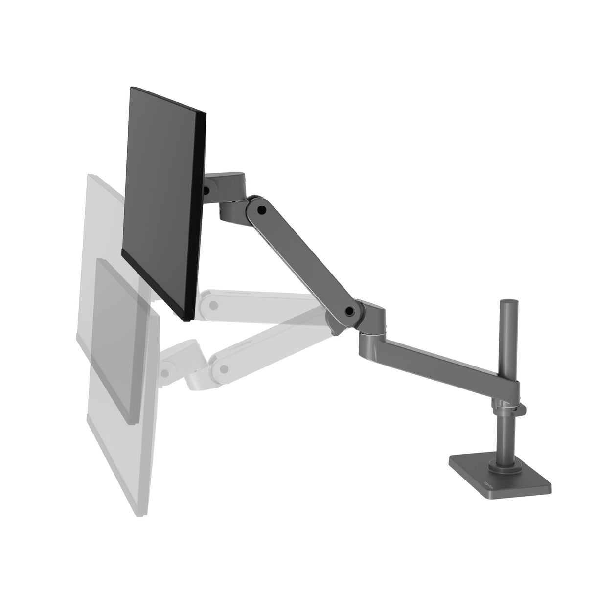 Soporte Ergotron Lx Series 45-695-293 Para 34" Escritorio Gris Oscuro