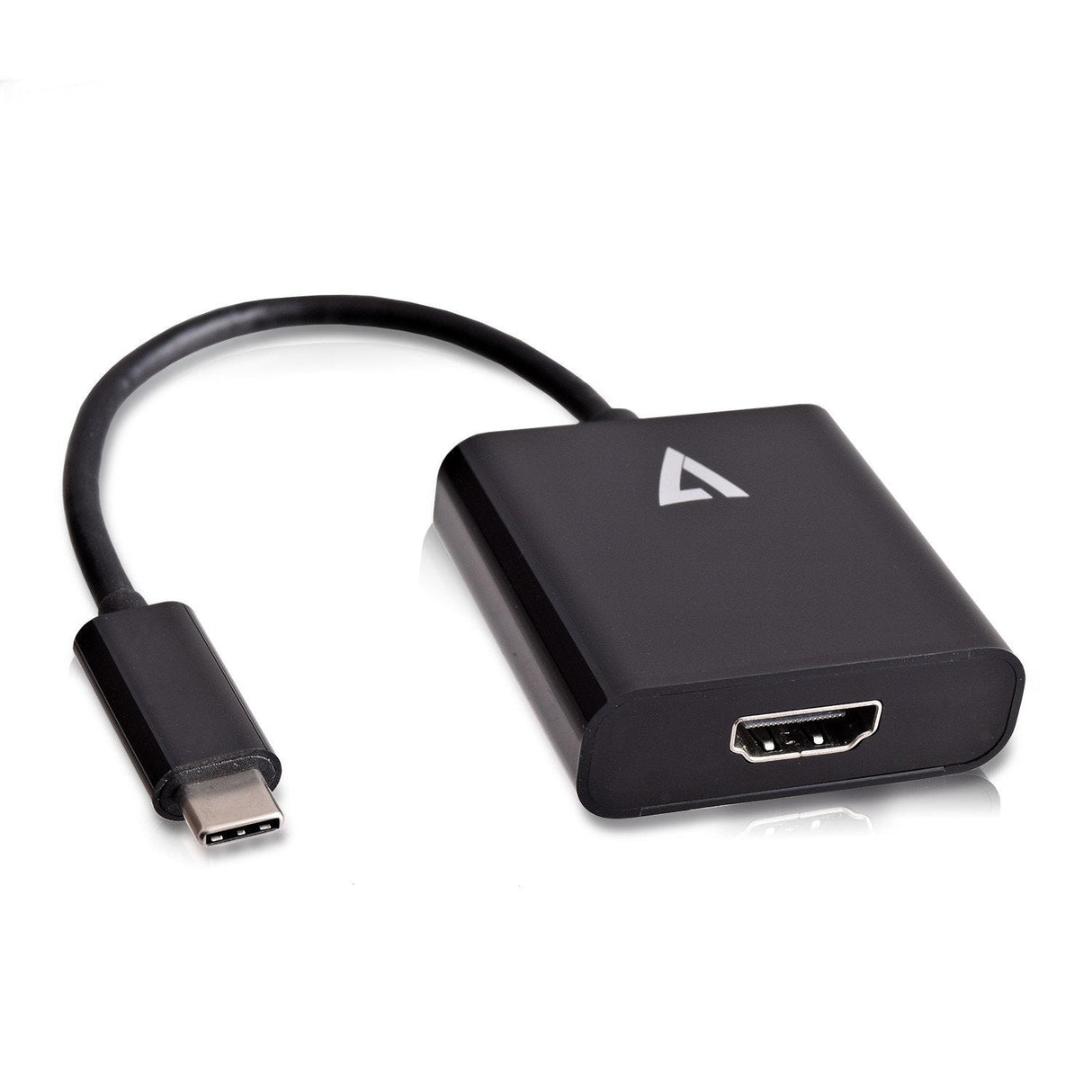 EAN 0662919089127 - V7 V7UCHDMI-BLK-1E 0,1 m USB Tipo C HDMI 1.4 imagen 1
