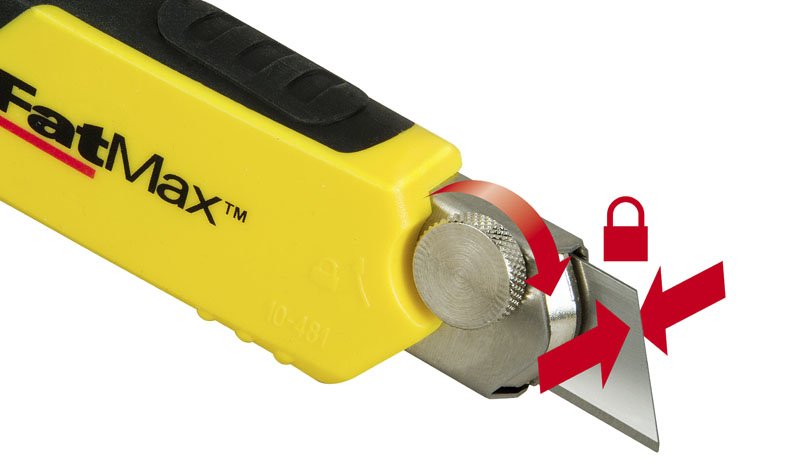 Manley Cutter Fatmax Mit Magazin, 18mm, Teppichmesser 0-10-481