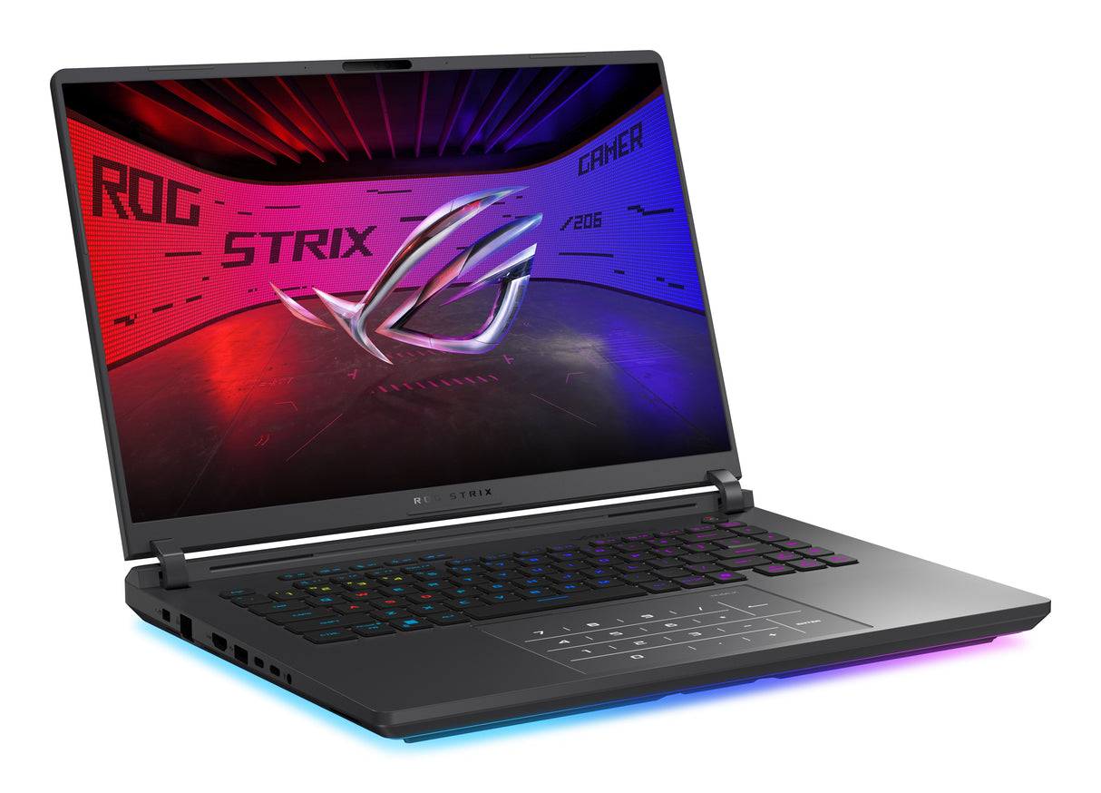 Rog Strix 16 Wuxga (1920x1200) - Intel Core I7-14650hx - 16 Go - 1t Ssd - Rtx5060 8g - 90whrs - Webcam 1080p Fhd - 1 X Hdmi 2.1 - 3 X Usb 3.2-A - 3 X Usb3.2-C - 1 X Rj45 - 1 X Thuderbolt 4 With Dp - Windows 11 - Garantía 2 Años - Con Sac E