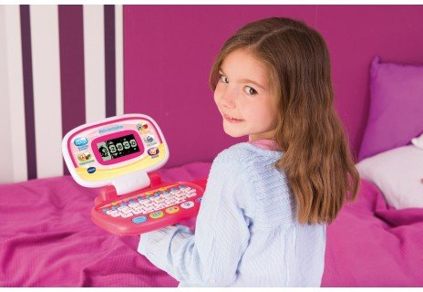 Vtech Mi Laptop De Aprendizaje, Aprendizaje De La Computadora Rosa 80-155454