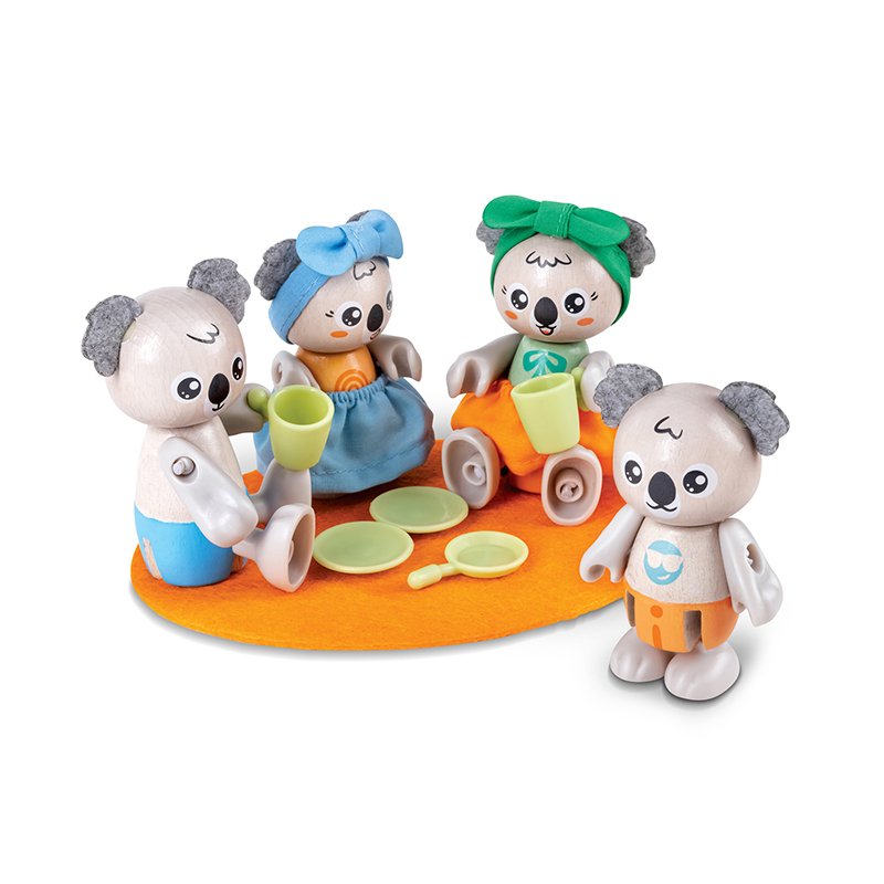 Figura De Juguete De La Familia Hape Koala E3528