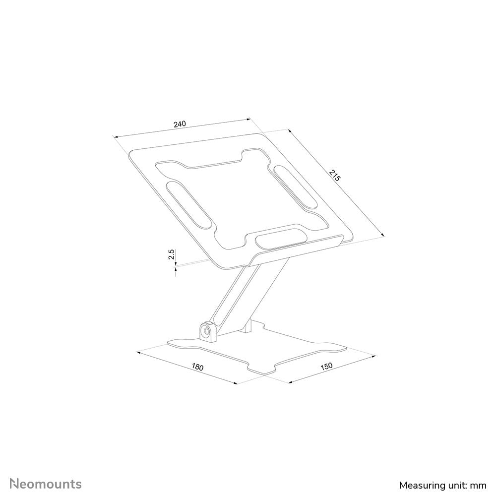 EAN 8717371443078 - Neomounts DS20-740BL1 soporte para ordenador portátil Negro 38,1 cm (15") imagen 20