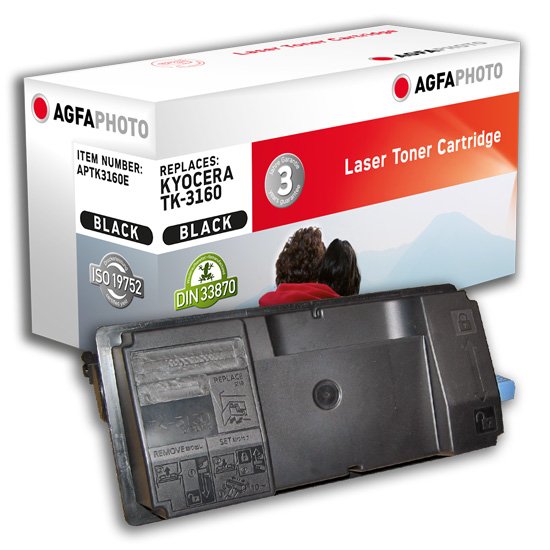 EAN 4250164852021 - AgfaPhoto APTK3160E cartucho de tóner 1 pieza(s) Compatible Negro imagen 1