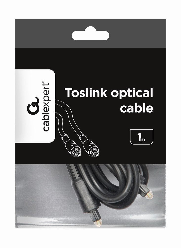 EAN 8716309067416 - Gembird Toslink, 1m cable de audio Negro imagen 3