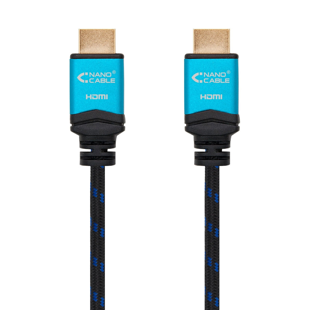 Nanocable Cable Hdmi V2.0 Macho A Hdmi V2.0 Macho 10m - 4k@60hz 18gbps - Alta Velocidad - Recubierto Nylon Trenzado -