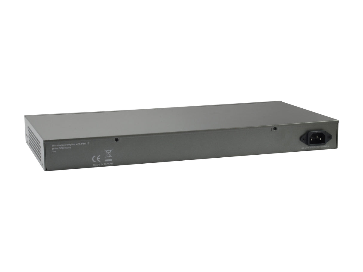 EAN 4015867198964 - LevelOne GEP-2681 switch Gestionado L3 Gigabit Ethernet (10/100/1000) Energía sobre Ethernet (PoE) Negro imagen 2