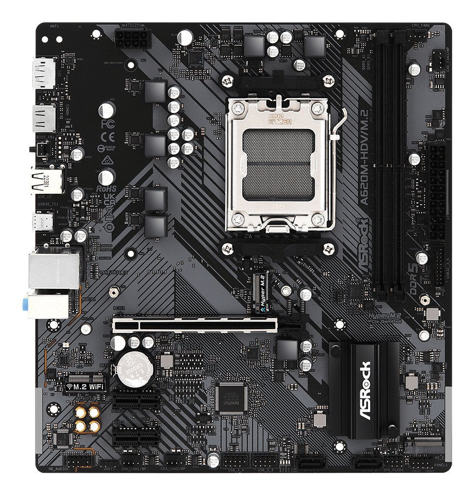 EAN 4710483943041 - Asrock A620M-HDV/M.2 AMD A620 Zócalo AM5 micro ATX imagen 3