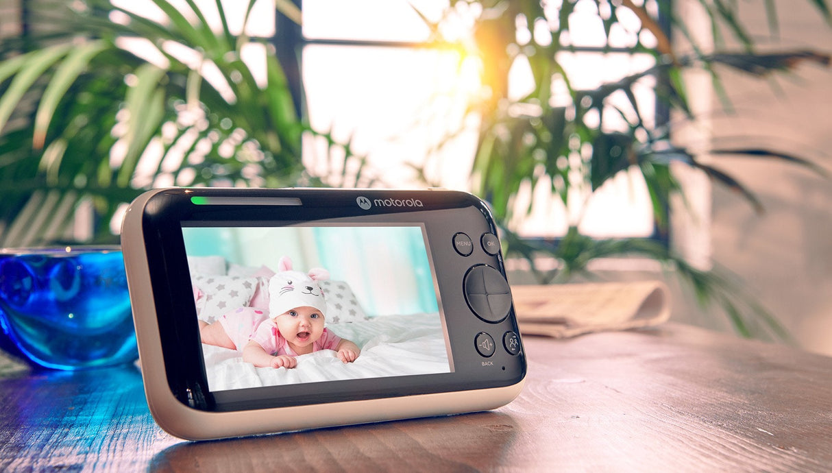 Motorola Pip1500 Video-Monitor Para Bebés 300 M Fhss Negro, Blanco