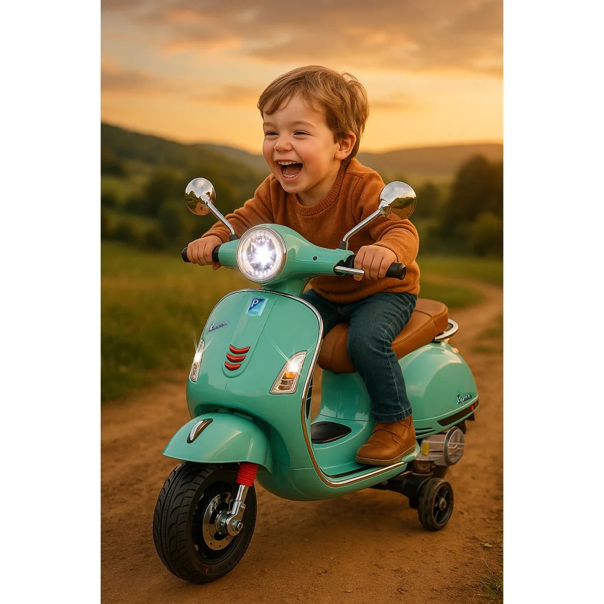 EAN 4042774475284 - Jamara Ride-on Vespa GTS 125 Correpasillos con forma de moto imagen 13