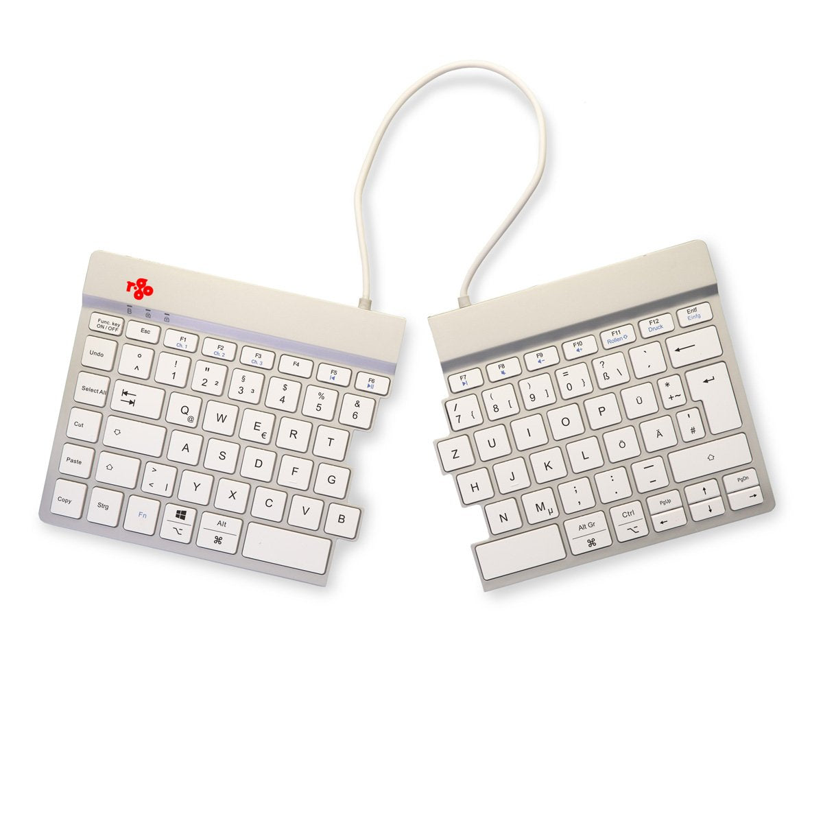 EAN 8719274491873 - R-Go Tools RGOSBDEWLWH teclado Oficina Alemán imagen 7