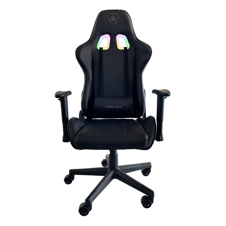 EAN 8435099529057 - KeepOut XSRGB-RACING silla para videojuegos Silla para videojuegos universal Asiento acolchado Negro imagen 14