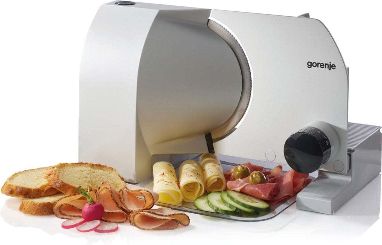Gorenje R708a Food Slicer, Electric, Power 100 W, Stainless Steel